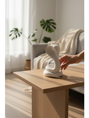 Pazarois Kobra Figürlü Biblo