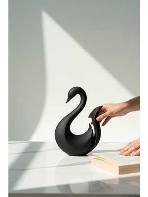 Pazarois Kuğu Figürlü Biblo