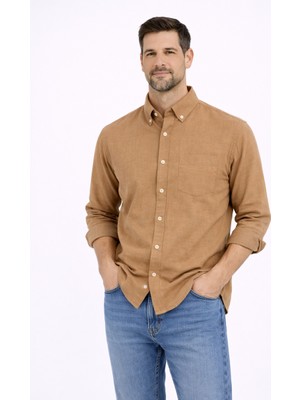 Eskişehir Mağazacılık Advante Klasik Uzun Kol Yaka Düğmeli Gömlek