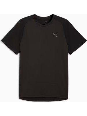 Puma M Pwrtraın Fabrıc Mıx Erkek T-Shirt 528535-01