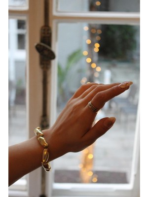 Luciaonline  Elora Gold Kadın Bileklik