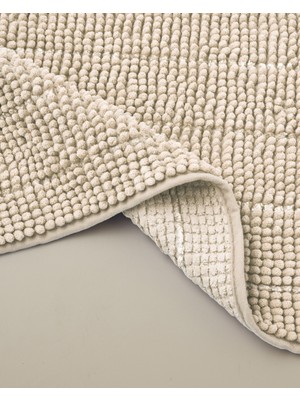 English Home Trendy Kaydırmaz Taban Banyo Paspası 50x80 cm Bej