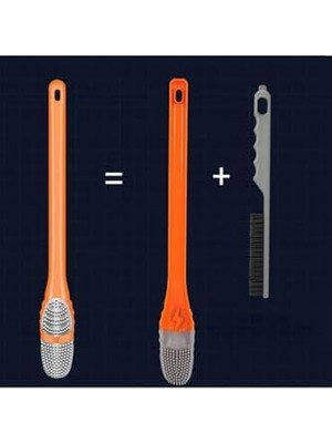 Storemax Silikon Tuvalet Klozet Detay Temizleme ve Ince Detay Fırçası 2'li Set