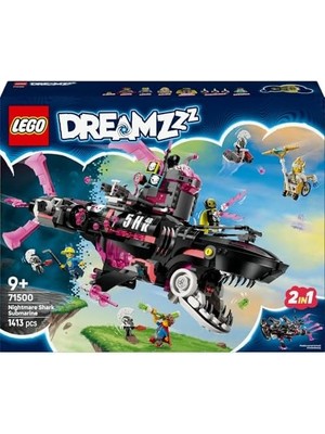 Storemax Kabus Köpek Balığı Denizaltısı 71500-9 Yaş ve Üzeri Deniz Tutkunu Çocuklar Için Köpek Balığı ve Denizaltı Içeren Yaratıcı Oyuncak Yapım Seti, Doğum Günü Hediyesi (1413 Parça)