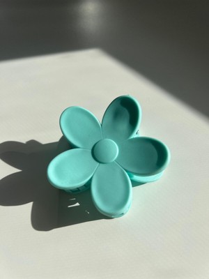 Luciaonline Mavi Flower Clips Saç Tokası