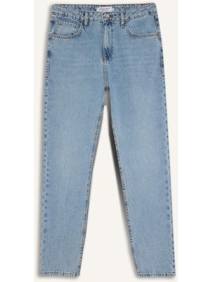 DeFacto 90S Slım Fıt Dar Paça Jean Yıkamalı PANTOLON E1371AX26SP