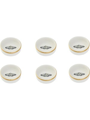 UltraMint Renkli 7cm Lokumluk Seti 6'lı, Şık ve Kullanışlı Dekoratif Tasarım