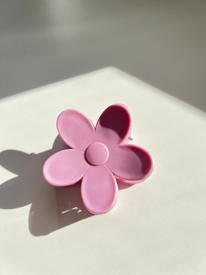 Luciaonline Pembe Flower Clips Saç Tokası