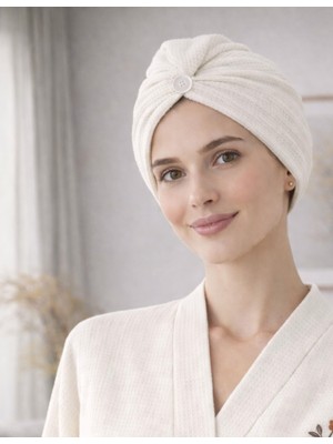 Organickid Aurora Kadın Beyaz Saç Bonesi