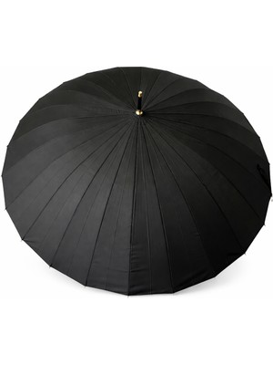 Basepoint Otomatik 24 Fiber Telli Gold Detaylı Lüx Protokol Şemsiye 115CM