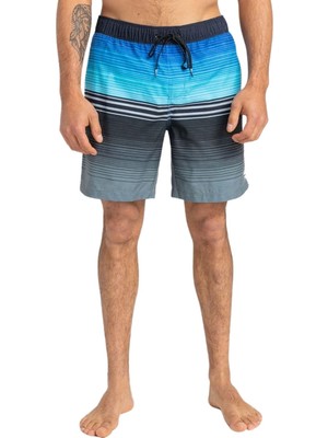 Billabong All Day Htr Stripe Lb Erkek Pembe Volley Short