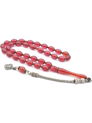 Murty99 Mor Sıkma Kehribar Tesbih