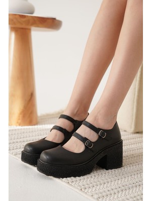 Shoegar Kadın Siyah Günlük Ayakkabı EATR06MS07C