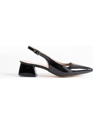 Shoegar Siyah Rugan Kadın Ayakkabı EATR16MS04F