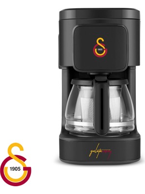 Karaca Just Coffee Aroma 2 In 1 Filtre Kahve ve Çay Demleme Makinesi 5 Fincan Kapasite Siyah Cam Hazne
