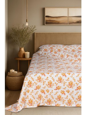 Cotton Collection Çift Kişilik Yatak Örtüsü Solara