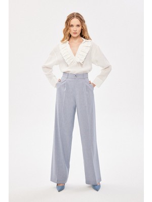Berr-in Kadın Mavi Pantolon 124Y02002130-MAVİ