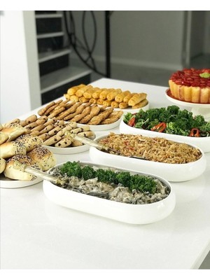 UltraMint 6'lı Meze ve Sunum Tabağı Takımı, Şık ve Kullanışlı Tasarım
