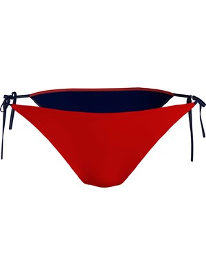 Tommy Hilfiger Kadın Kırmızı Tommy Hilfiger Strıng Sıde Tıe Chee Kadın Kırmızı Bikini Altı