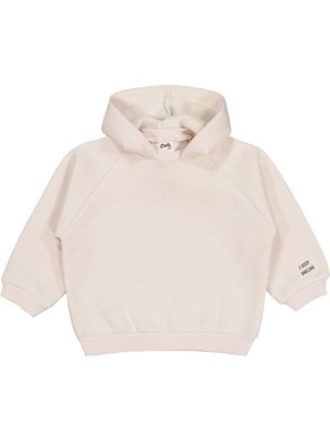 Civil Baby Keep Smiling Etiketli Basic 6-18 Ay Sweatshirt - Bej