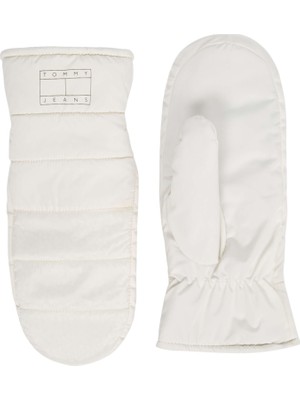 Tommy Hilfiger Kadın Beyaz Tommy Hilfiger Tjw Herıtage Puffer Kadın Beyaz Eldiven