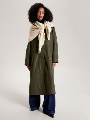 Tommy Hilfiger Kadın Krem Tommy Hilfiger Monogram Fıl Coupe S Kadın Krem Eşarp