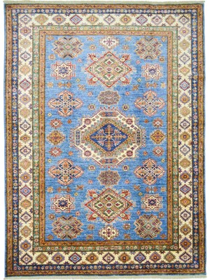 Kilim Co. Afgan Sultani El Dokuma Mavi Renk Halı 170X243 cm (4.13 M²)