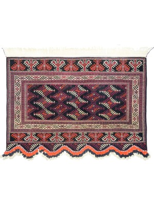 Kilim Co. Geleneksel Türkmen El Dokuma Duvar Halısı 145X200 cm (2.9 M²)