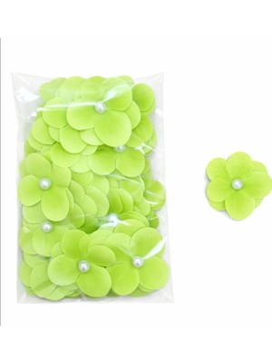 E Elmas Incili Ortanca Çiçeği Düğün Nişan Söz Süsleme Malzemesi 25 Adet