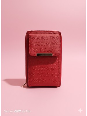 Moda Defne Üç Bölmeli Telefon Gözlü Omuz Çanta/cüzdan