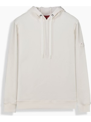 Sarar Kapüşonlu Ekru Sweatshirt Ekru - S