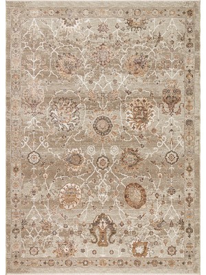 Eko Halı Sofia 05 Cream Gold Geleneksel Motifleri Modern Renk Paletiyle Buluşturan, Kolay Kullanımlı Şık Halı