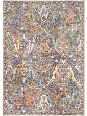 Eko Halı Sofia 02 Multy Geleneksel Motifleri Modern Renk Paletiyle Buluşturan, Kolay Kullanımlı Şık Halı