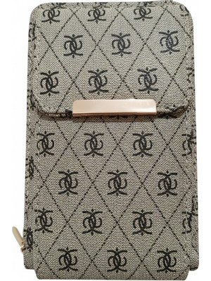 Moda Defne Üç Bölmeli Telefon Gözlü Omuz Çanta/cüzdan