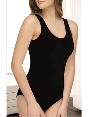 Kit Iç Giyim Tutku Elit 4'lü Modal - Pamuk Penye Kalın Askılı Çıtçıtlı Body - Atlet