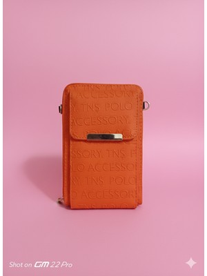 Moda Defne Üç Bölmeli Telefon Gözlü Omuz Çanta/cüzdan