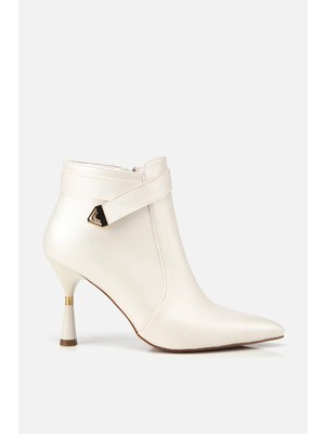 Yaya By Hotiç Kadın Kemik Ince Topuklu Bot