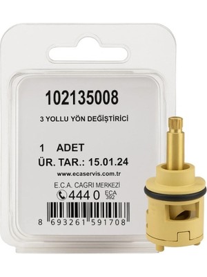 E.C.A 3 Yollu Yön Değiştirici Kartuş - 102135008