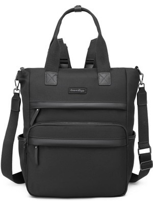 Smart Bags Twill Dimi Kumaş Anne Bebe Kadın Sırt Çantası 3328