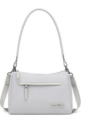 Smart Bags Twill Dimi Kumaş Kadın Omuz Çantası 3325