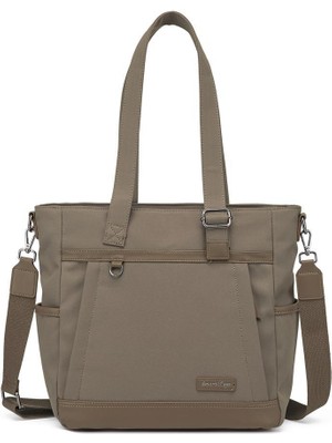 Smart Bags Twill Dimi Kumaş Kadın Omuz Çantası 3331