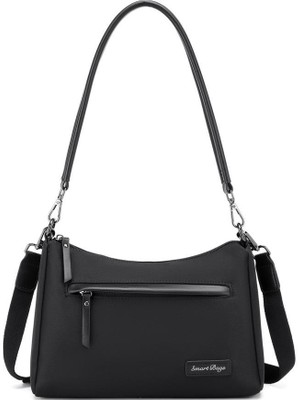 Smart Bags Twill Dimi Kumaş Kadın Omuz Çantası 3325