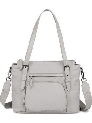 Smart Bags Twill Dimi Kumaş Kadın Omuz Çantası 3329