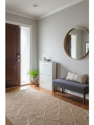 Liccia Metal Ayakkabılık 2 li Kilitli Model