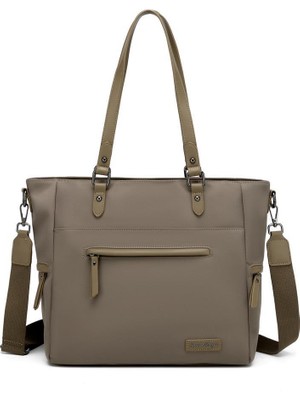 Smart Bags Twill Dimi Kumaş Kadın Omuz Çantası 3323