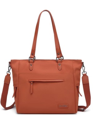 Smart Bags Twill Dimi Kumaş Kadın Omuz Çantası 3323