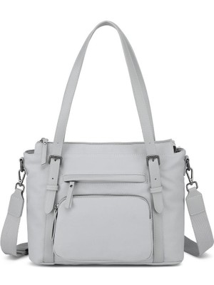Smart Bags Twill Dimi Kumaş Kadın Omuz Çantası 3329