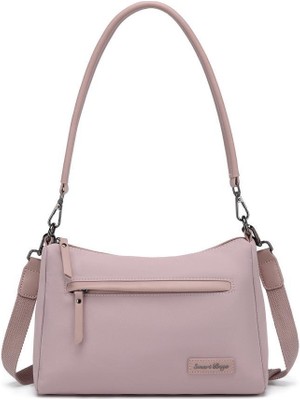 Smart Bags Twill Dimi Kumaş Kadın Omuz Çantası 3325