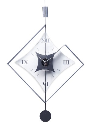 Eksen Silver Klasik | Bablo Premium Duvar Saatleri