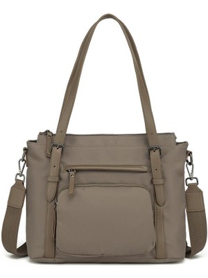 Smart Bags Twill Dimi Kumaş Kadın Omuz Çantası 3329